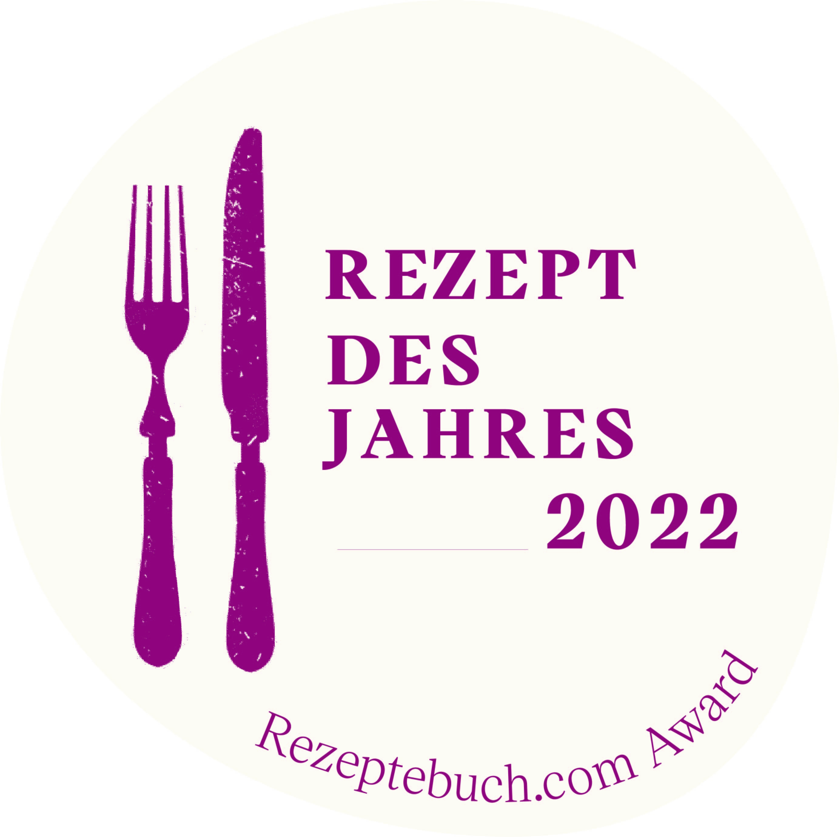 Rezeptebuch-Award